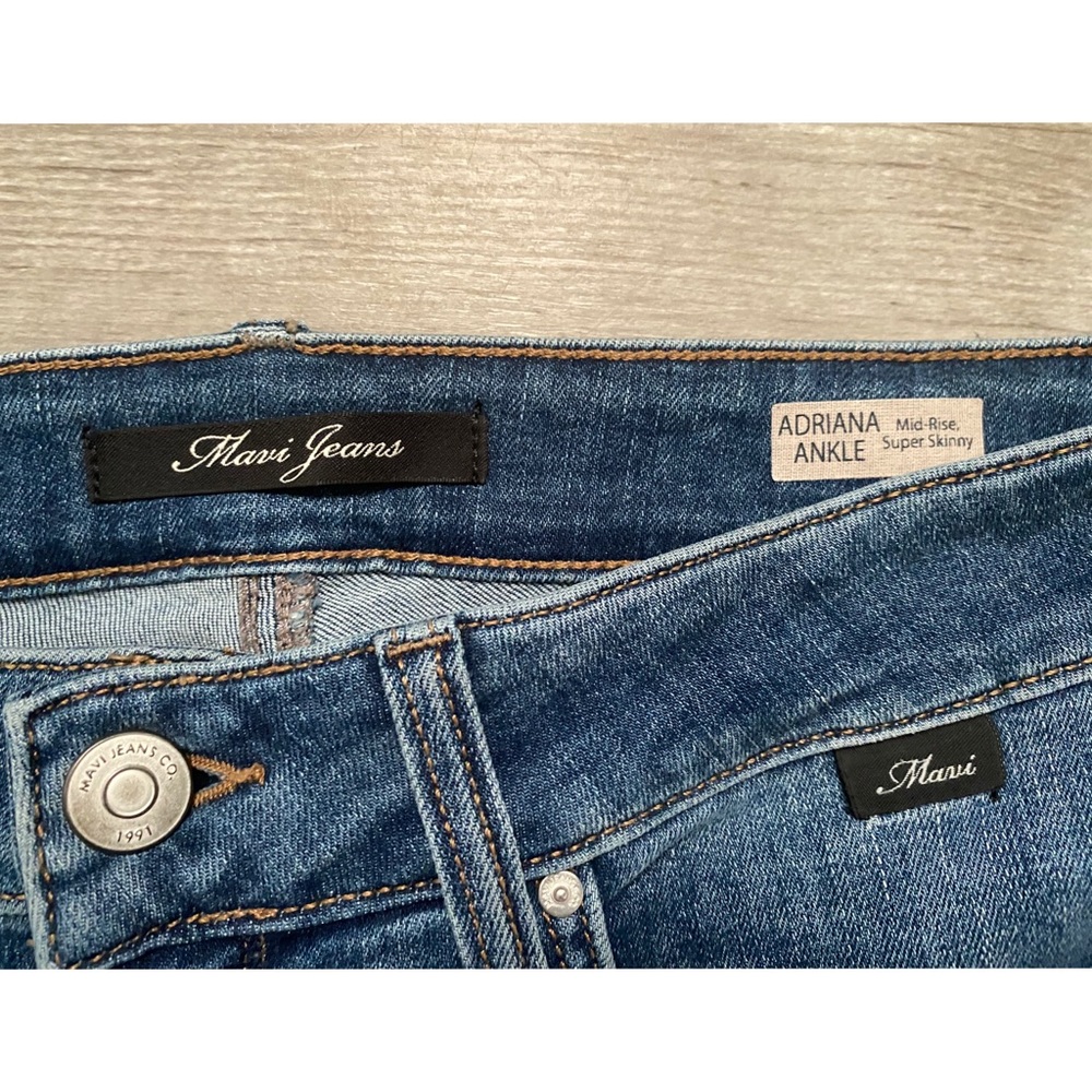 Mavi Adriana Ankle Jeans - Picture 2 of 5